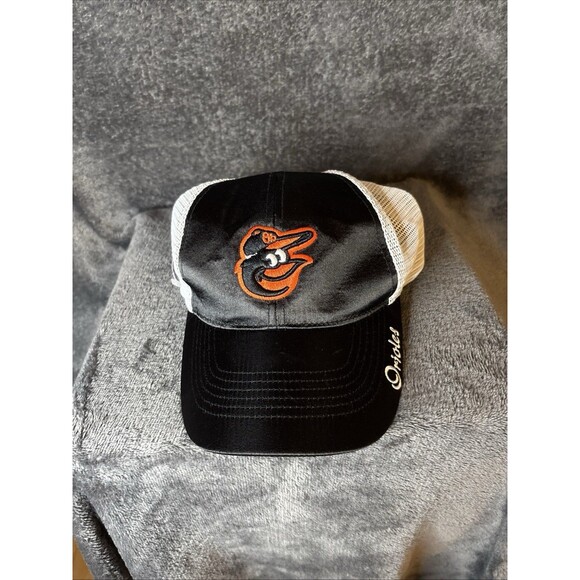 Baltimore Orioles SnapBack Hat - Cap White Black MLB Baseball MD- Women’s - Picture 10 of 10